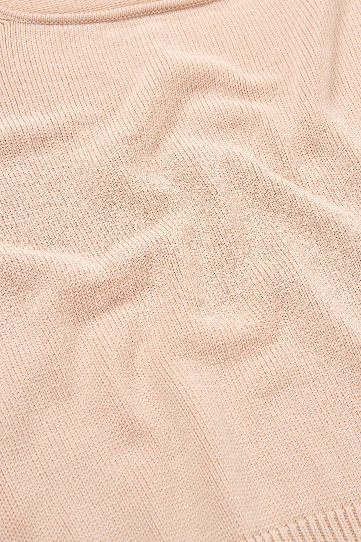 Top Punto Haya Lyocell Tencel Beige Rosado