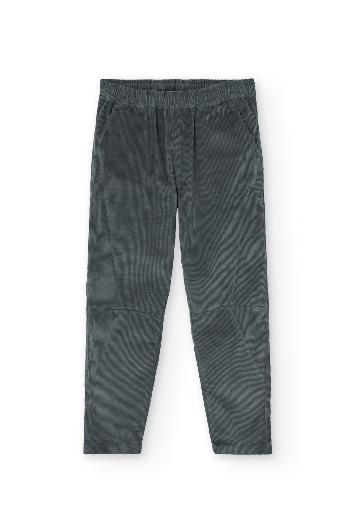 Pantalón pana algodón orgánico azul