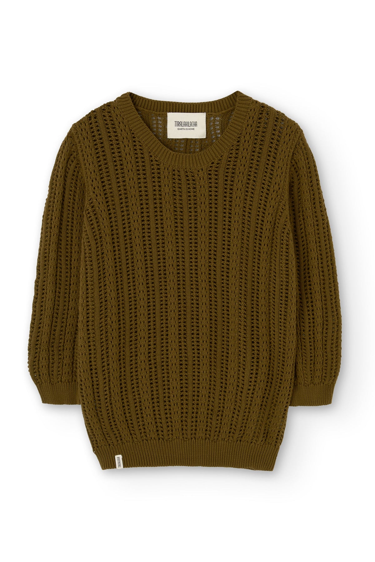 Jersey calado verde