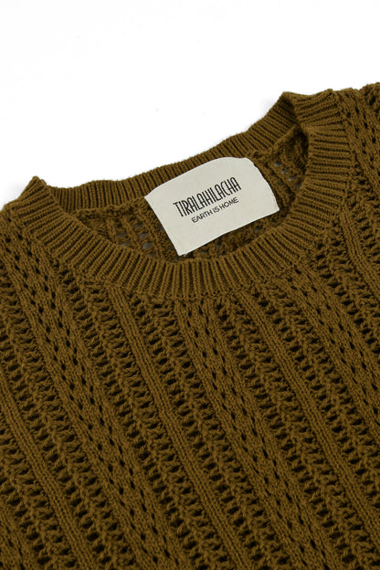 Jersey calado verde