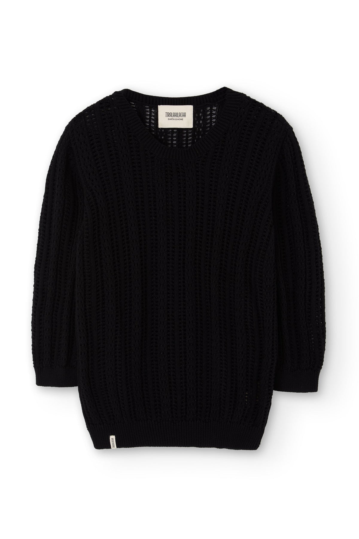 Jersey calado negro