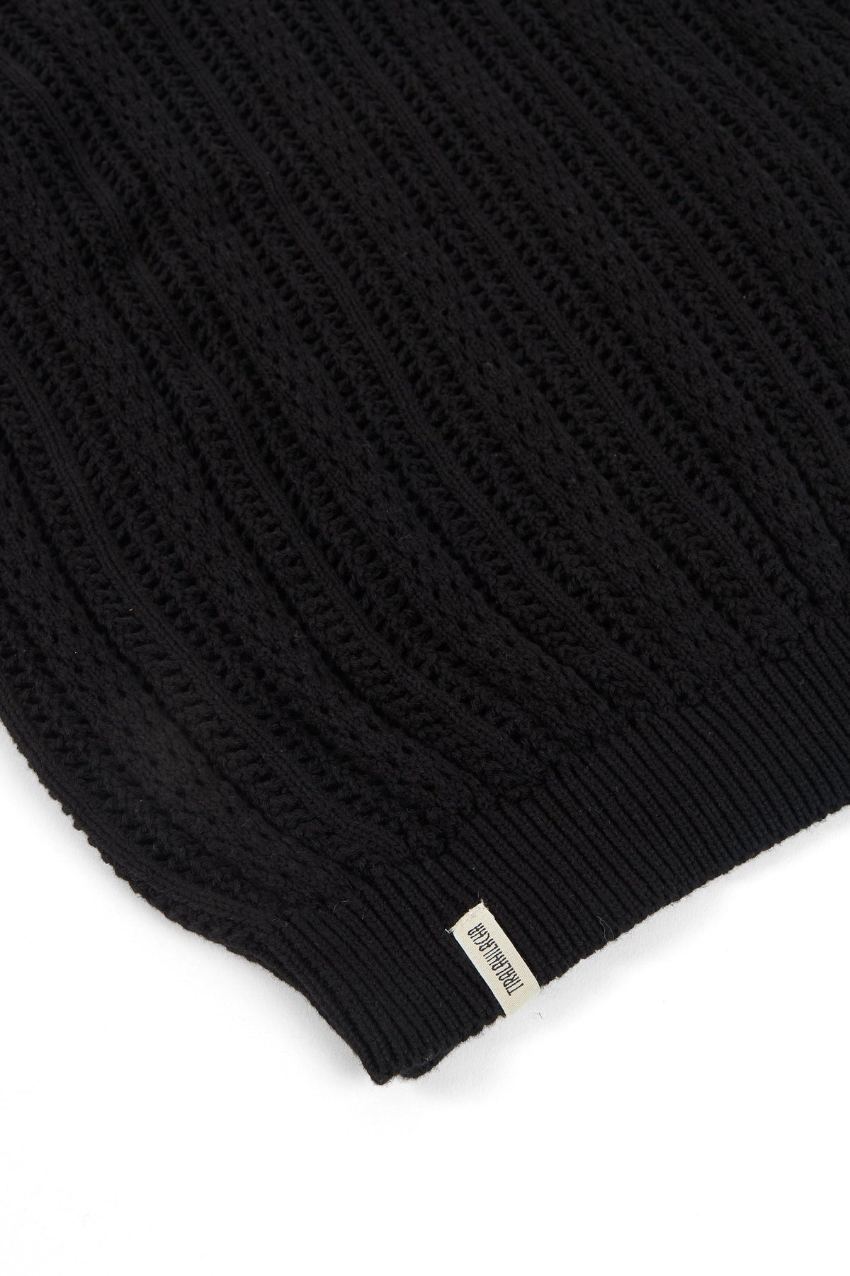 Jersey calado negro