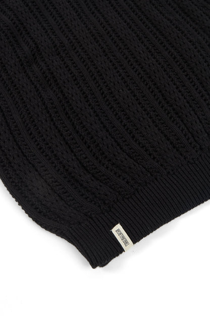 Jersey calado negro