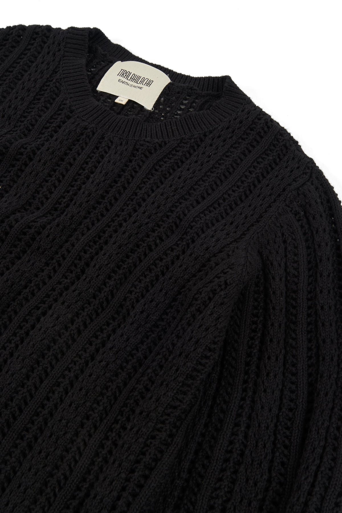 Jersey calado negro