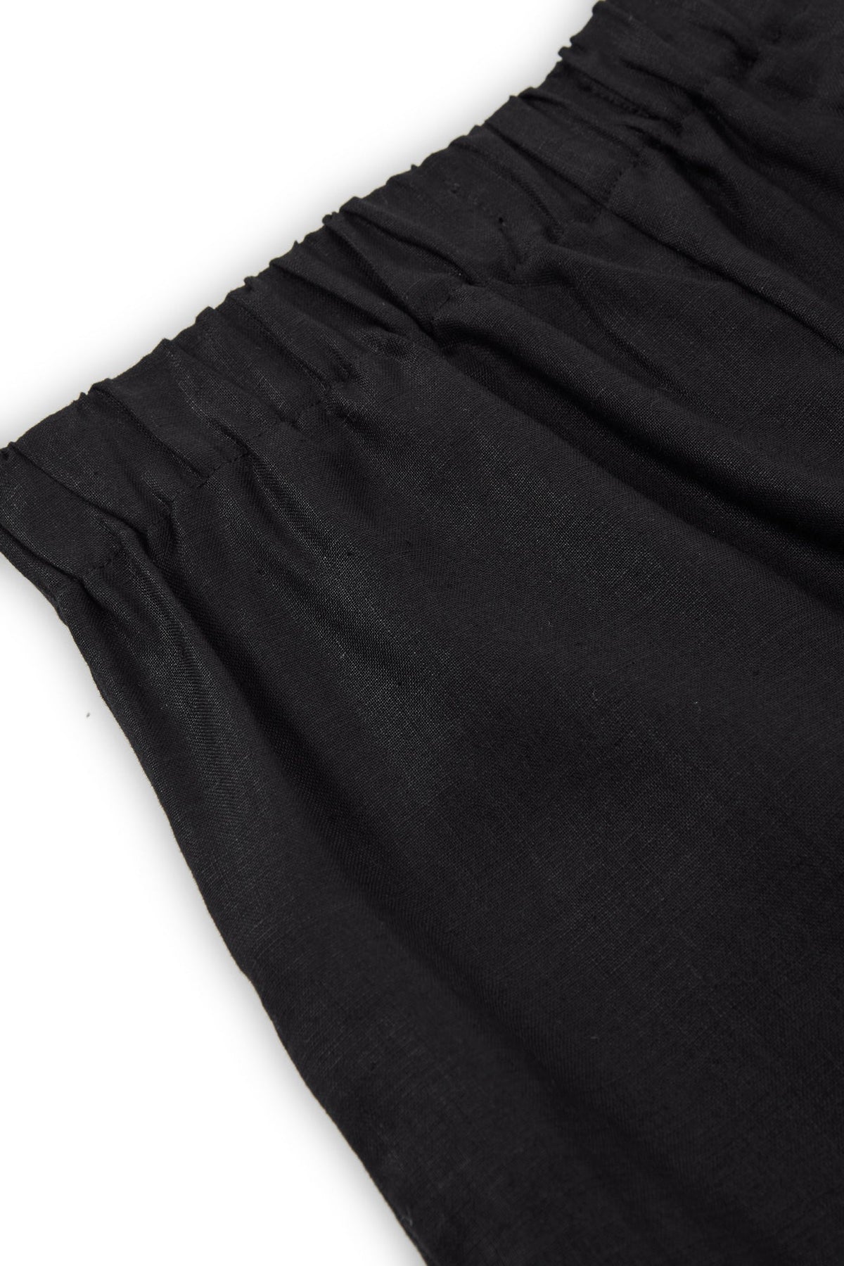 Pantalón pinzas Negro Bijoux de Lino