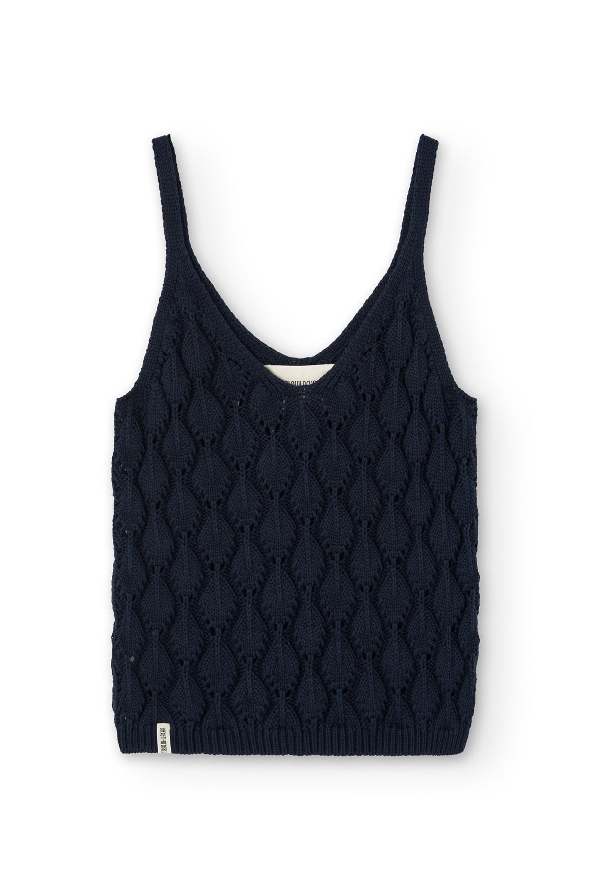 Tank Top Basile calado Azul