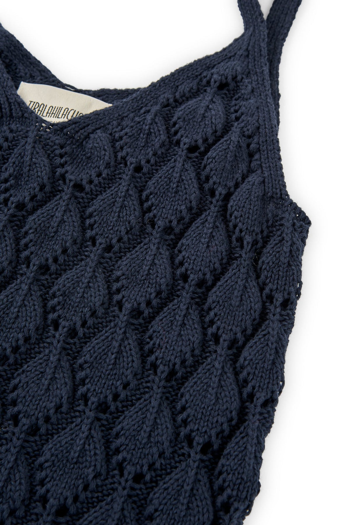 Tank Top Basile calado Azul