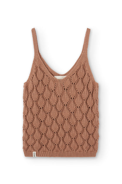 Tank Top Basile calado Rosa