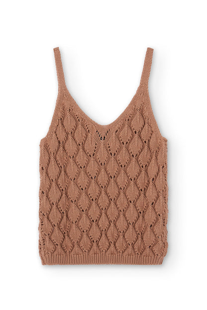 Tank Top Basile calado Rosa