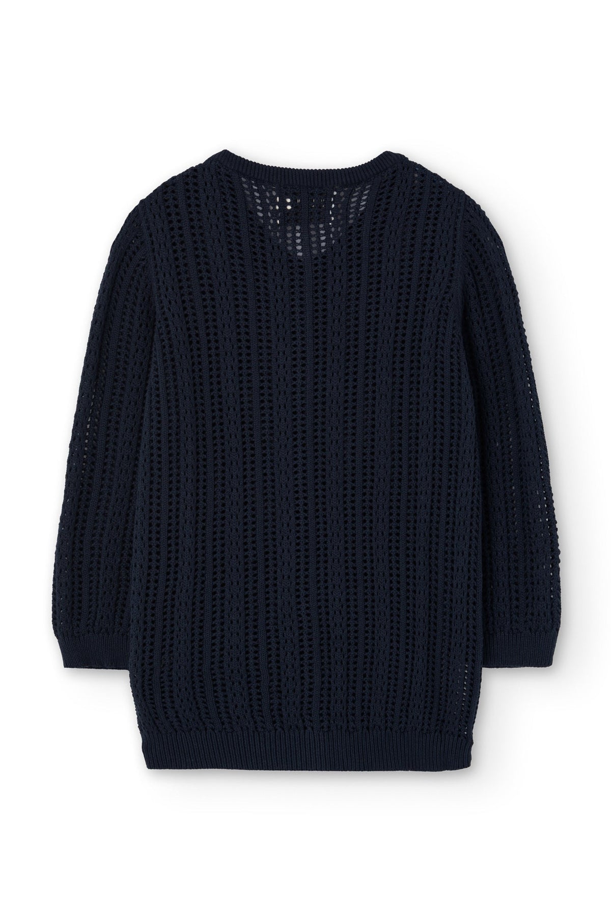 Cardigan Calado Bibi Azul