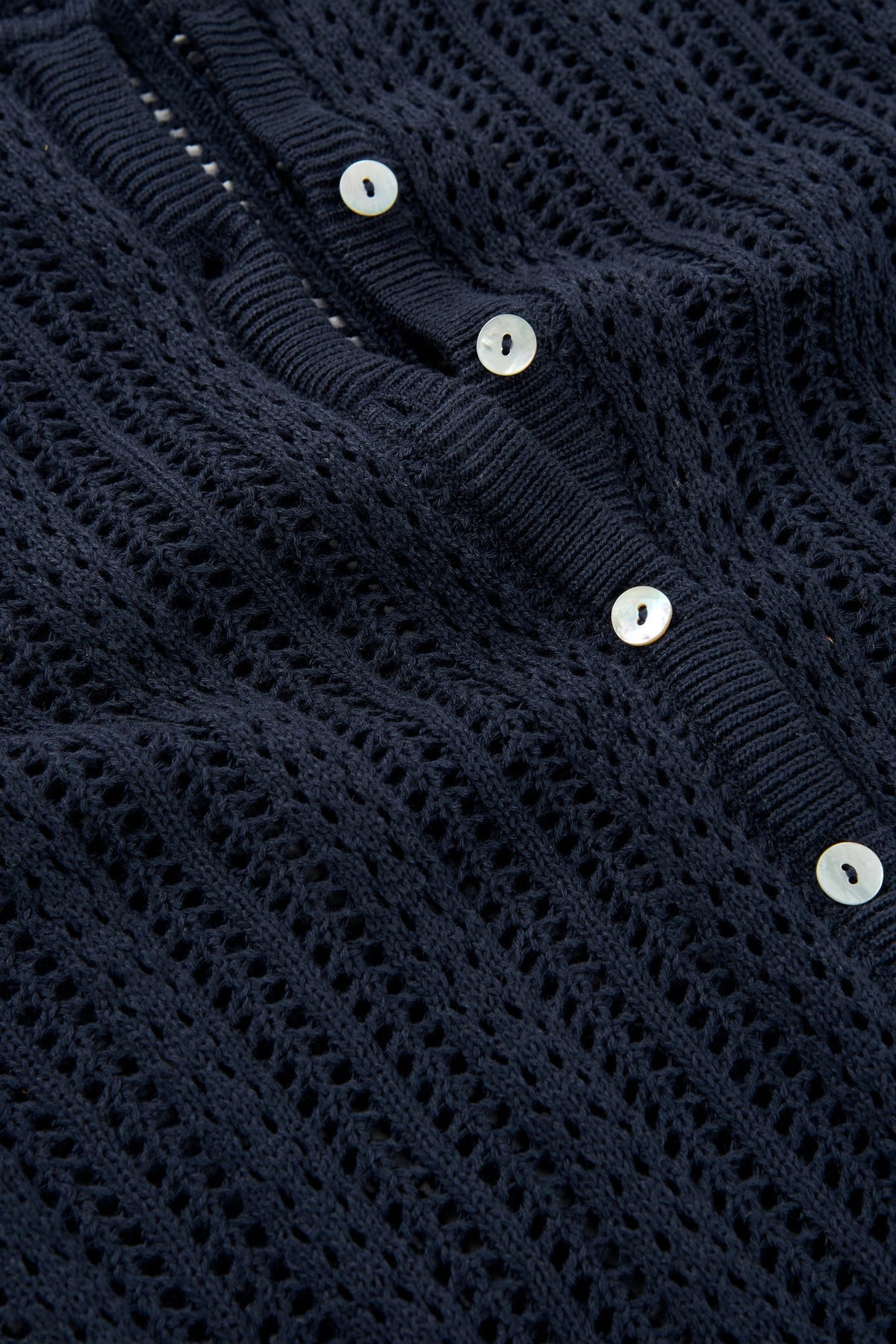 Cardigan Calado Bibi Azul