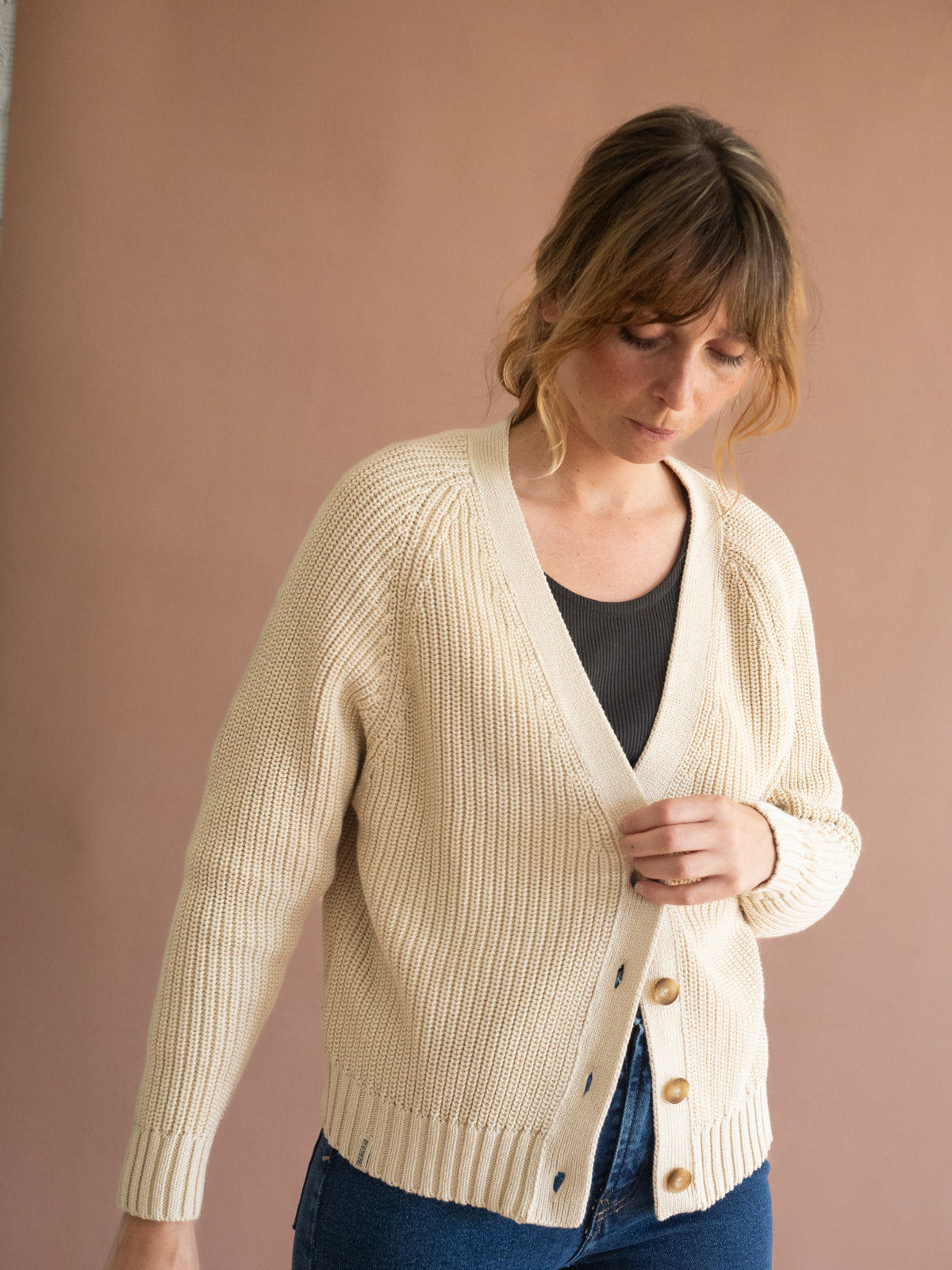 Chaqueta corta Golah blanco crudo