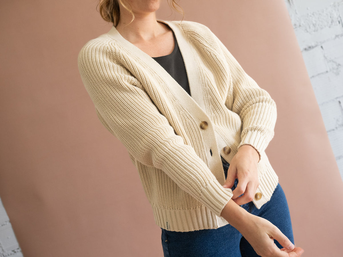 Chaqueta corta Golah blanco crudo