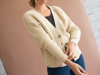 Chaqueta corta Golah blanco crudo