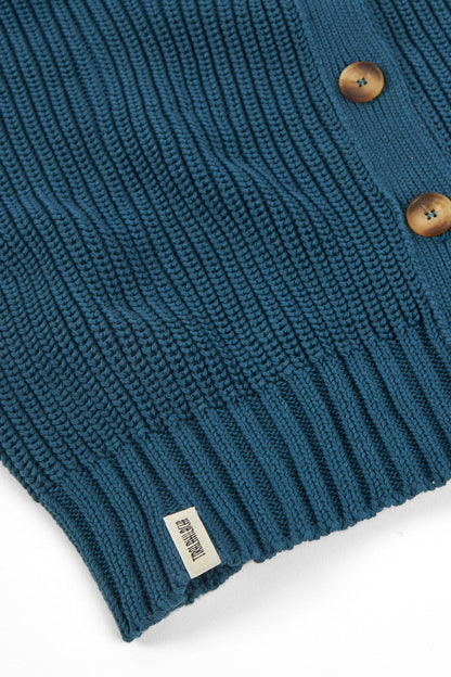 Chaqueta corta Golah azul petróleo