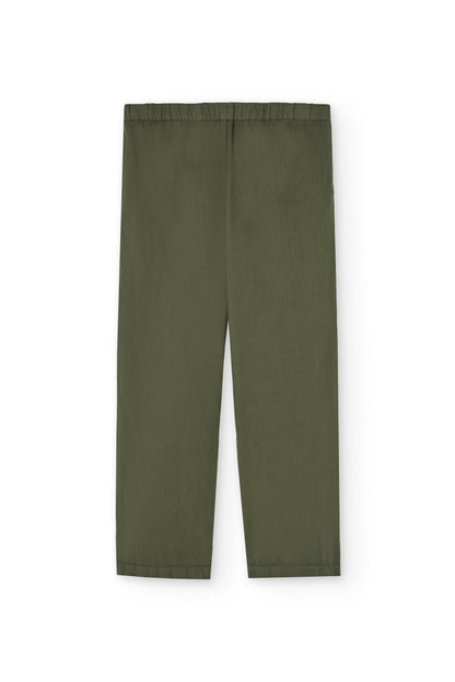Pantalón Henna Oversized Lino Verde