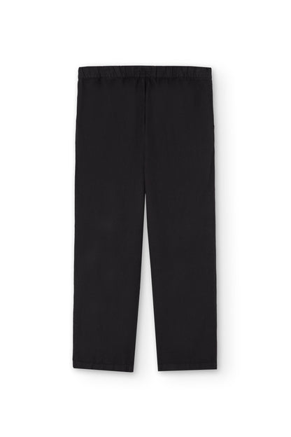 Pantalón Henna Oversized Lino Negro