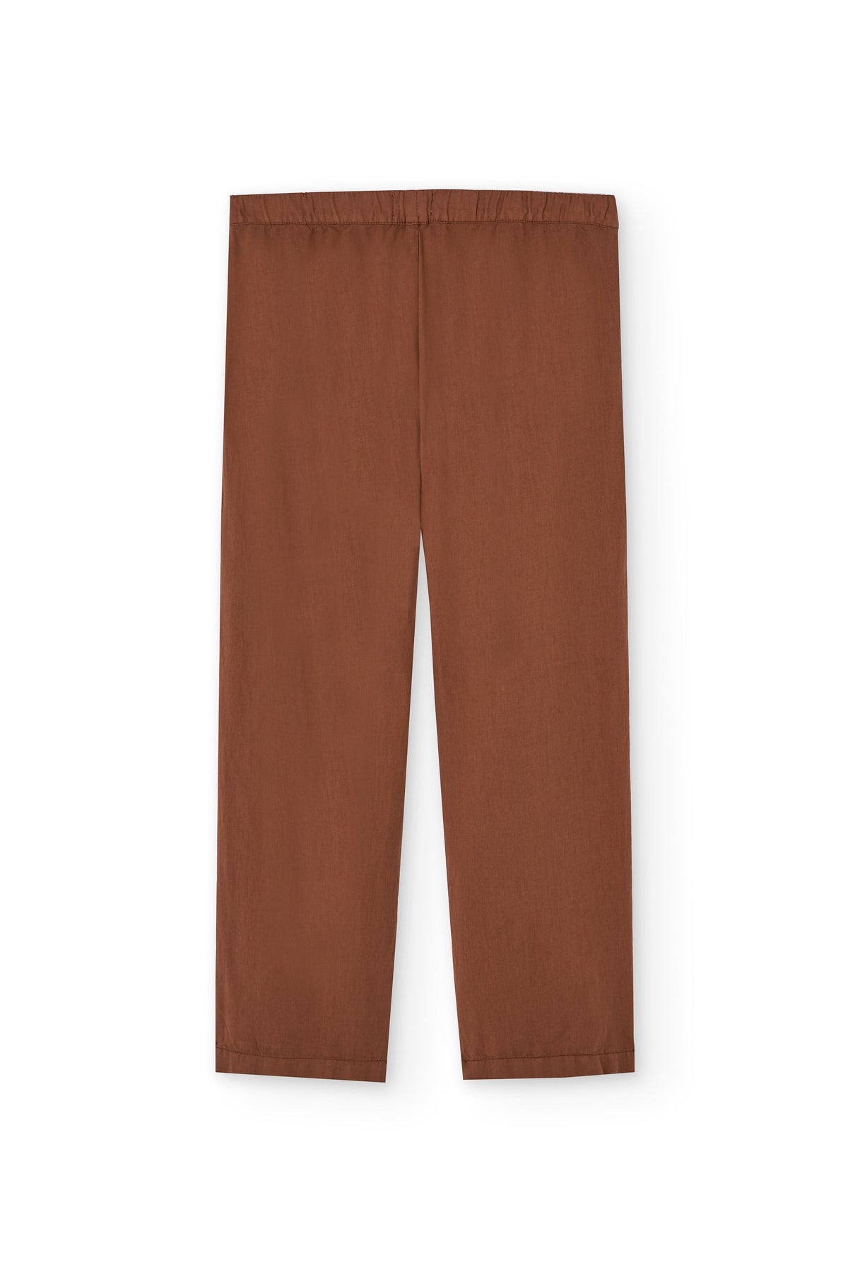 Pantalón Henna Oversized Lino Teja