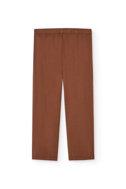 Pantalón Henna Oversized Lino Teja