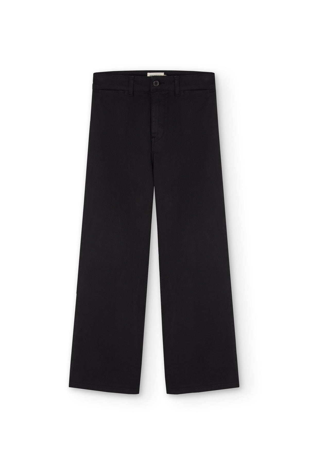 Pantalón Sailor Hani Negro Algodón Reciclado