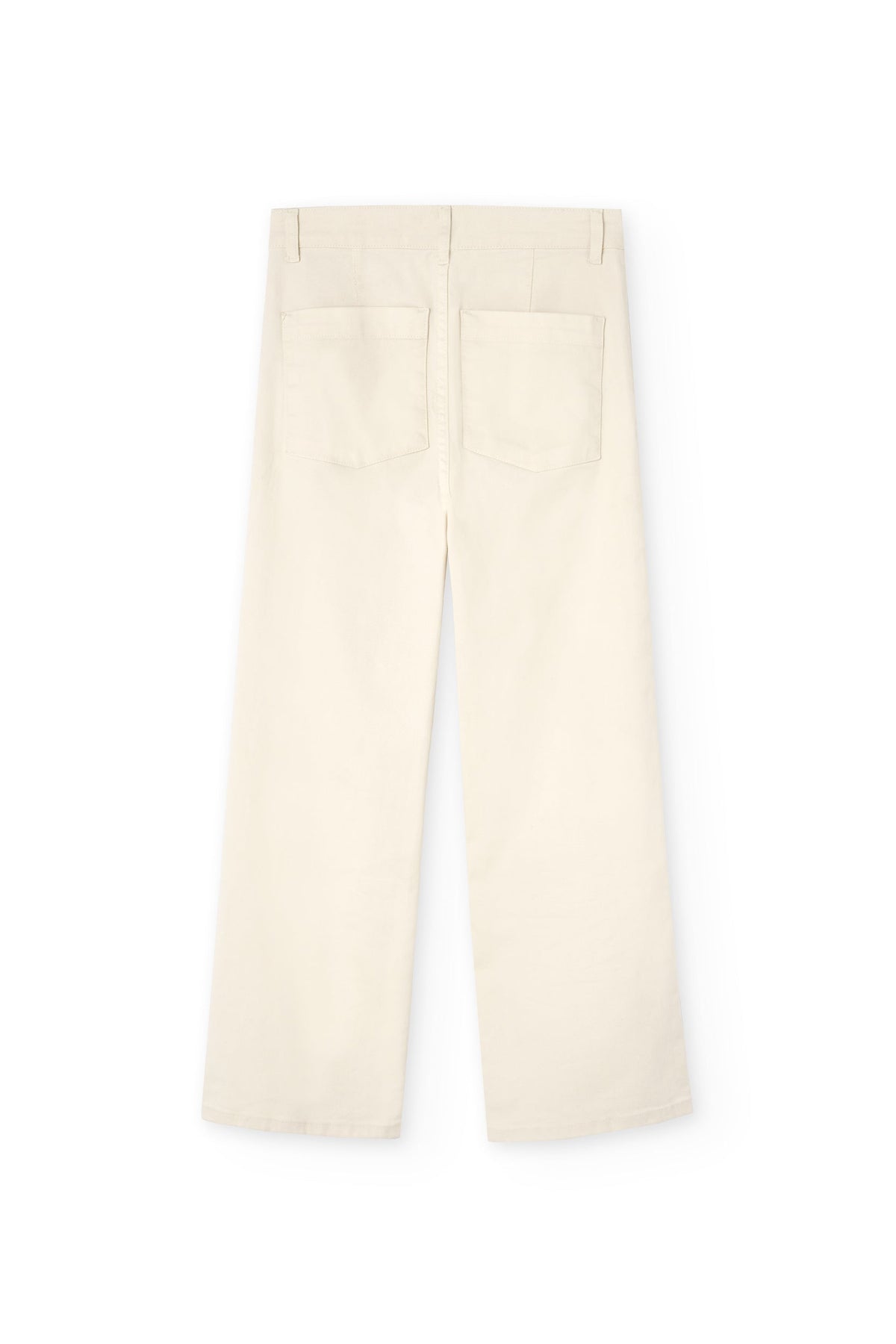 Pantalón Sailor Hani Blanco Algodón Reciclado
