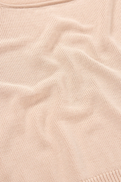 Top Punto Haya Lyocell Tencel Beige Rosado