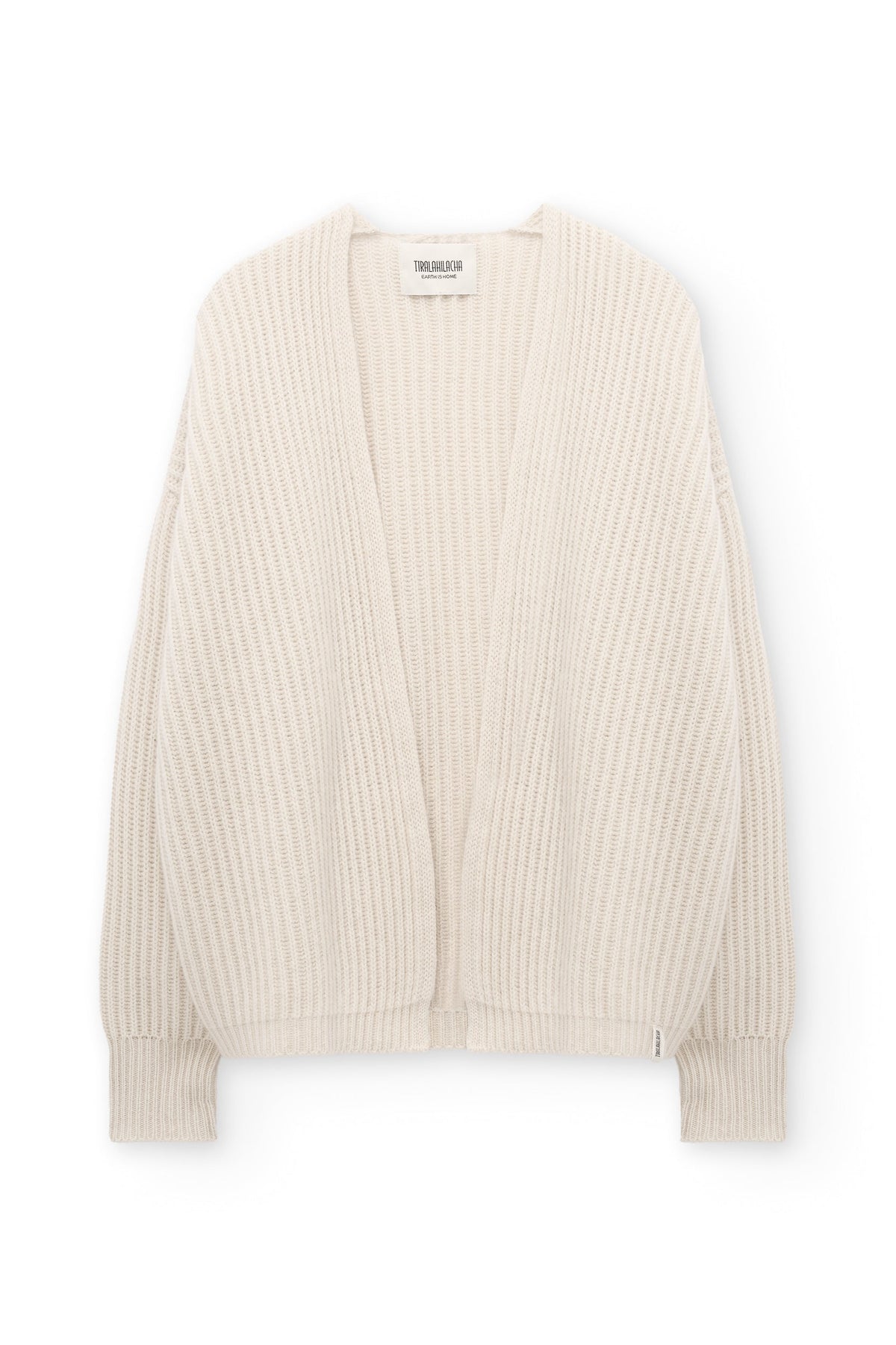 Cárdigan de cachemir beige