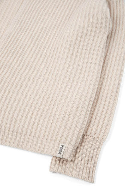 Cárdigan de cachemir beige