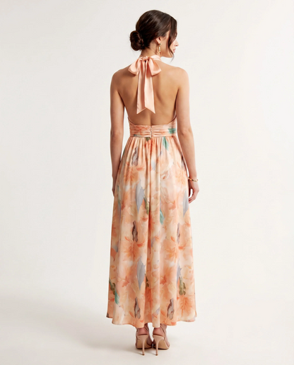 Lucía - Vestido Peach Hour