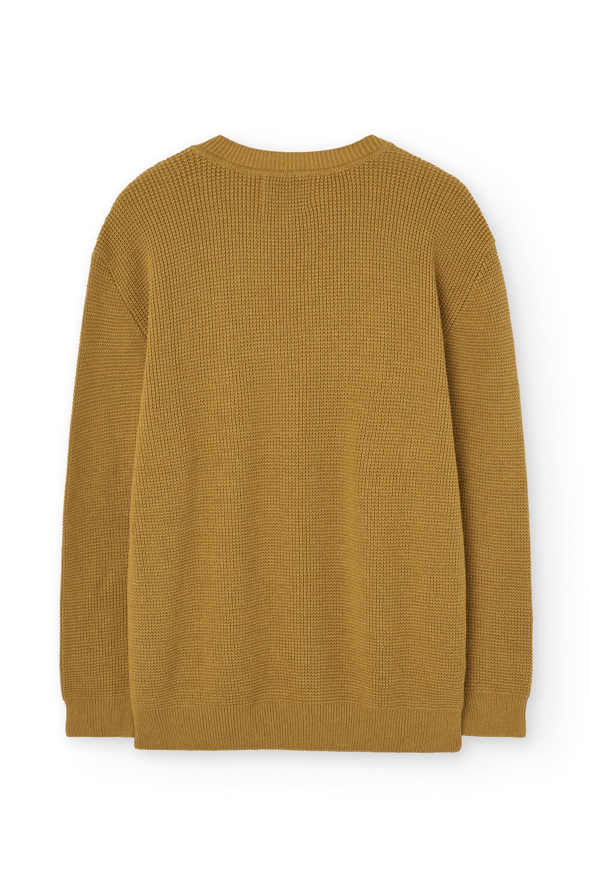 Jersey unisex Tam mostaza en algodón orgánico