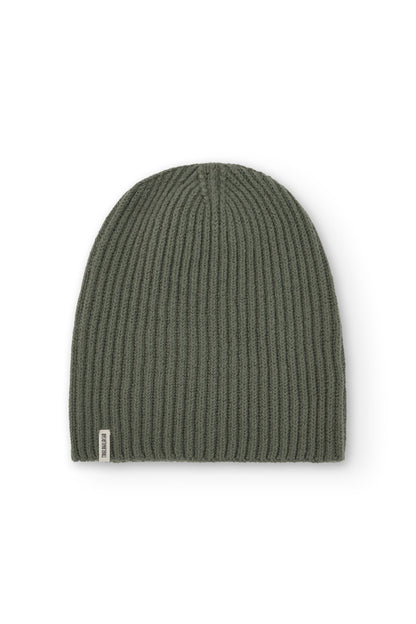 Gorro Tao verde en lana merino
