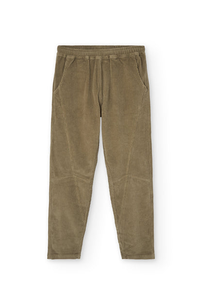 Pantalón pana algodón orgánico verde