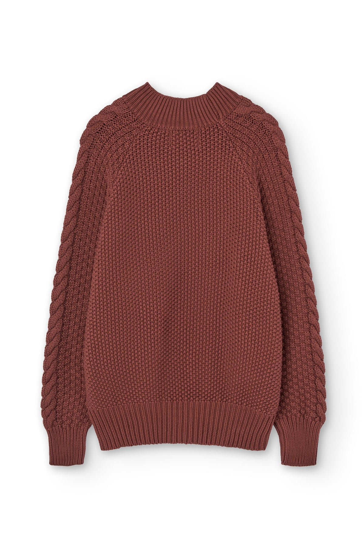 Organic cotton currant maroon Turner jersey