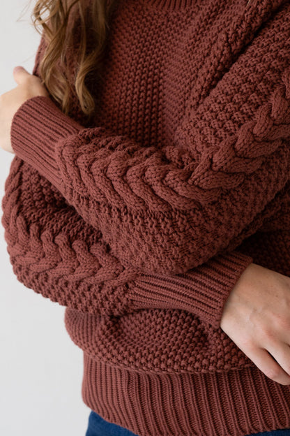 Organic cotton currant maroon Turner jersey