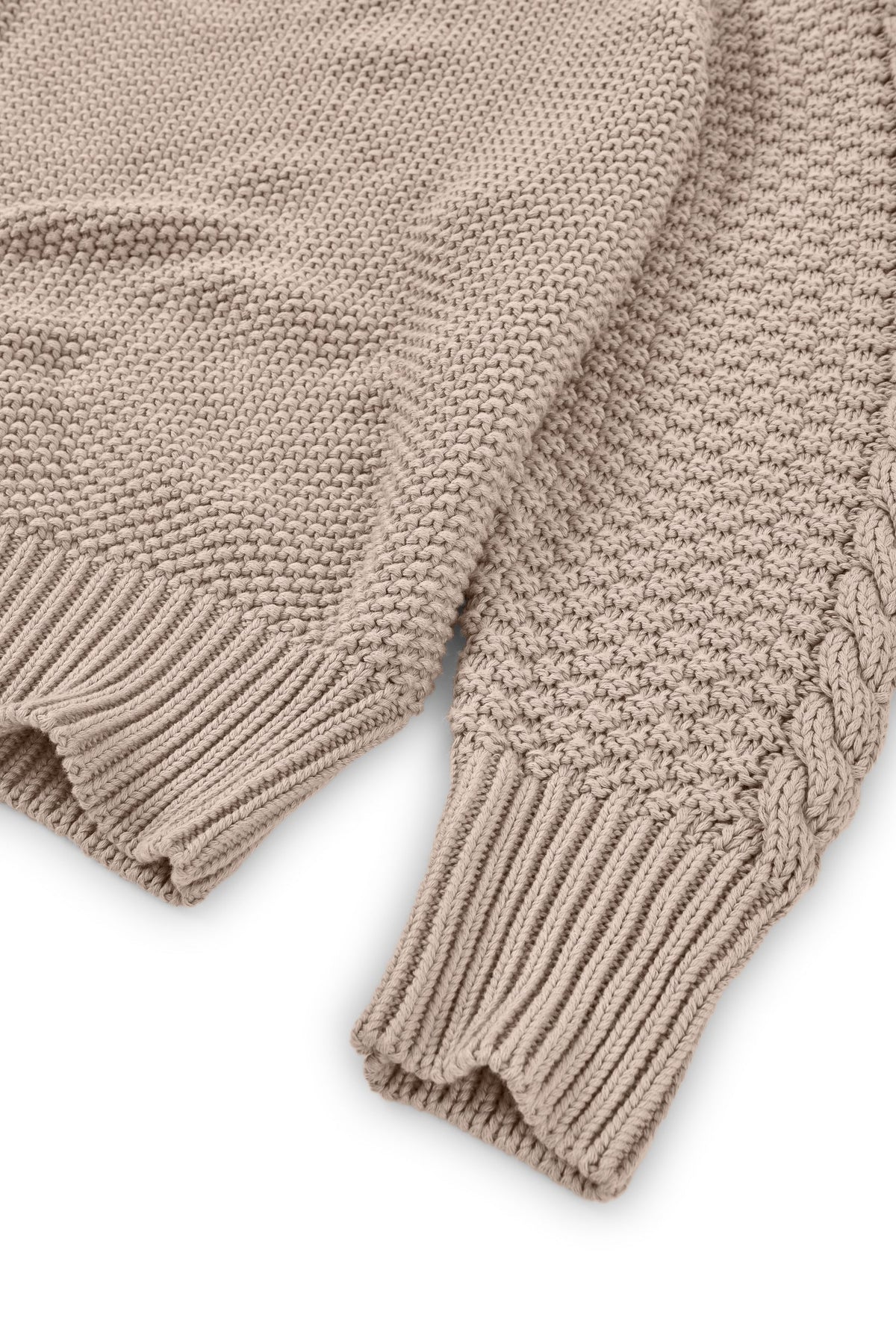 Magnolia white organic cotton Turner sweater