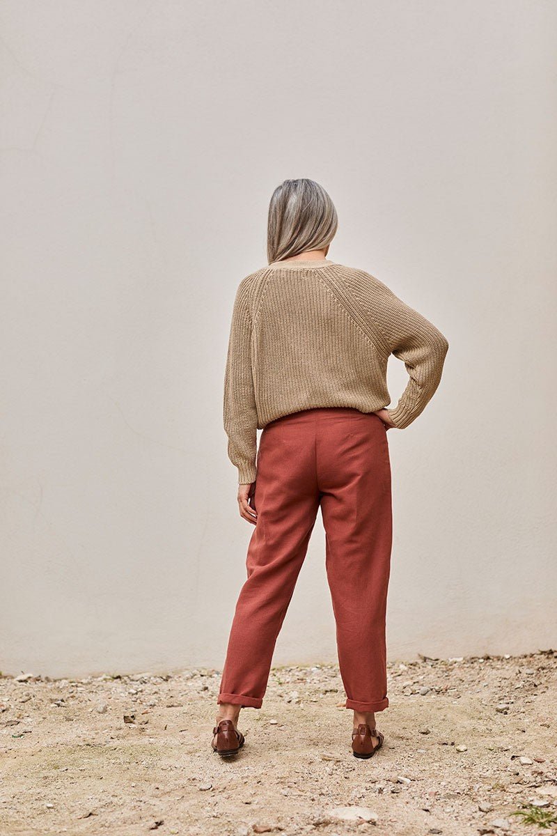 Pantalón Faren Rojo Rooibos