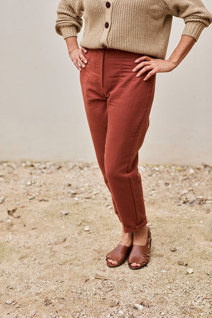 Pantalón Faren Rojo Rooibos