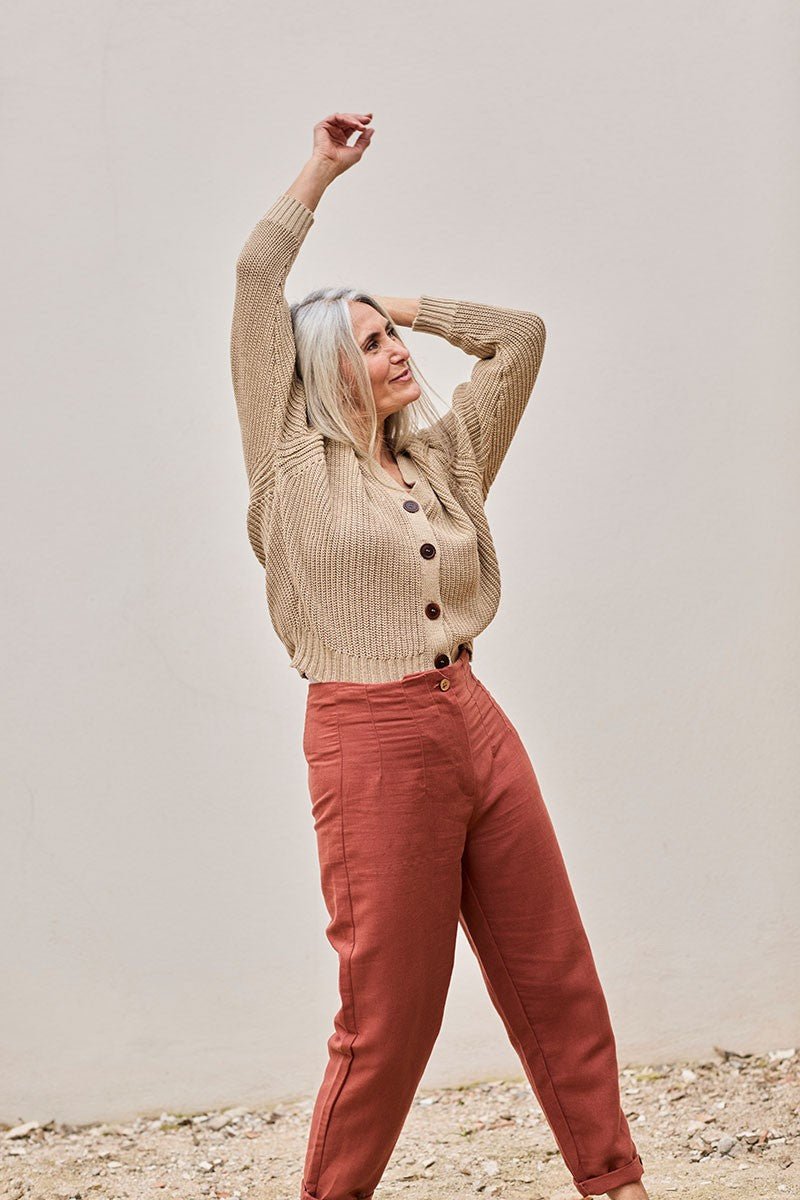 Pantalón Faren Rojo Rooibos