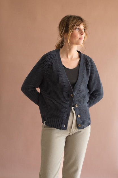 Chaqueta corta Golah gris azulado