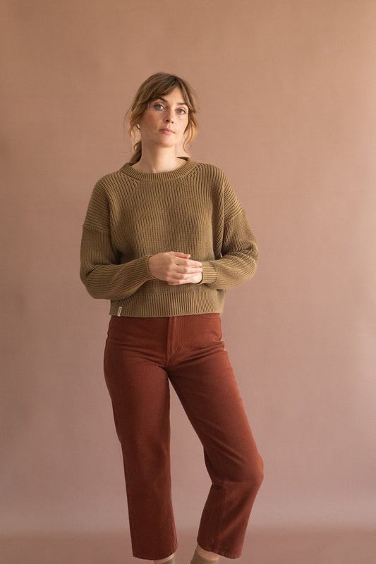 Earth brown green Gyra jersey