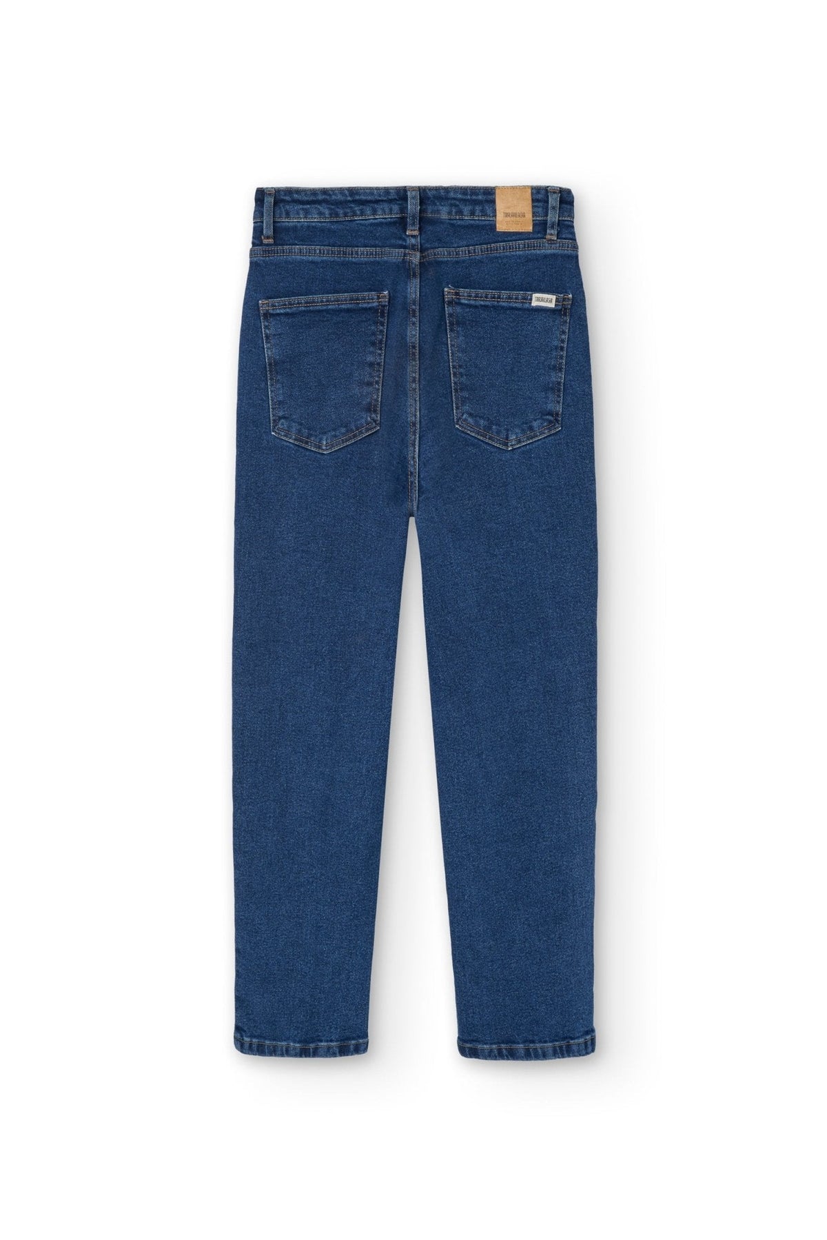 Pantalones Momfit Denim azul vintage